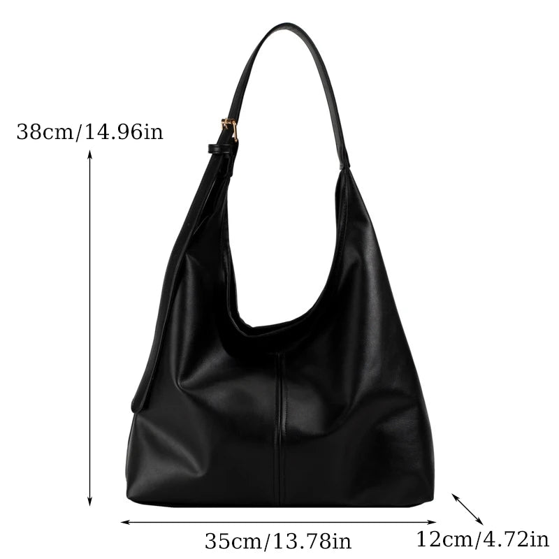 Large Tote Bag for Women Retro Shoulder Style Everyday - Smarsty