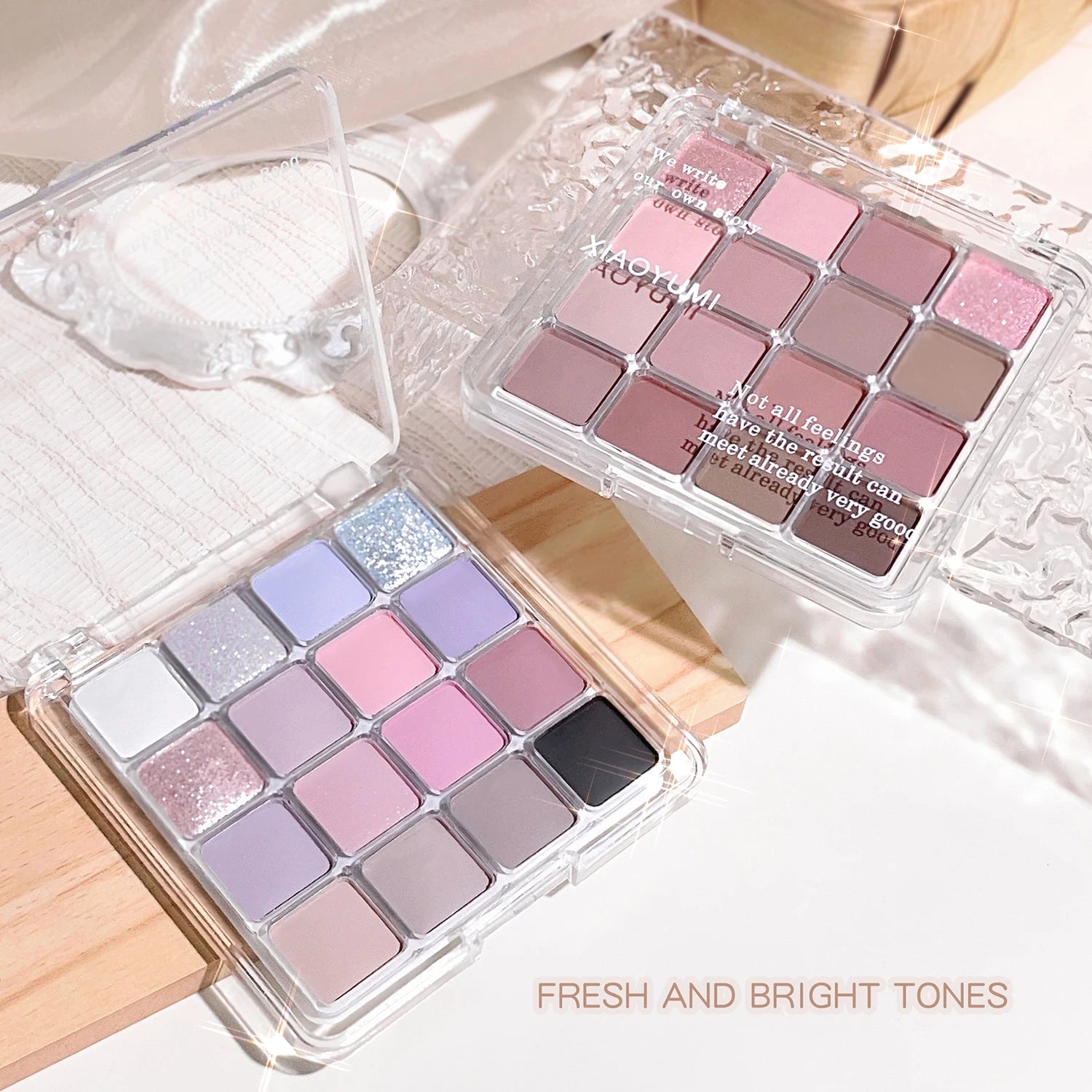 Sixteen-Color Korean Eye Shadow Palette for Long-Lasting Wear - Smarsty