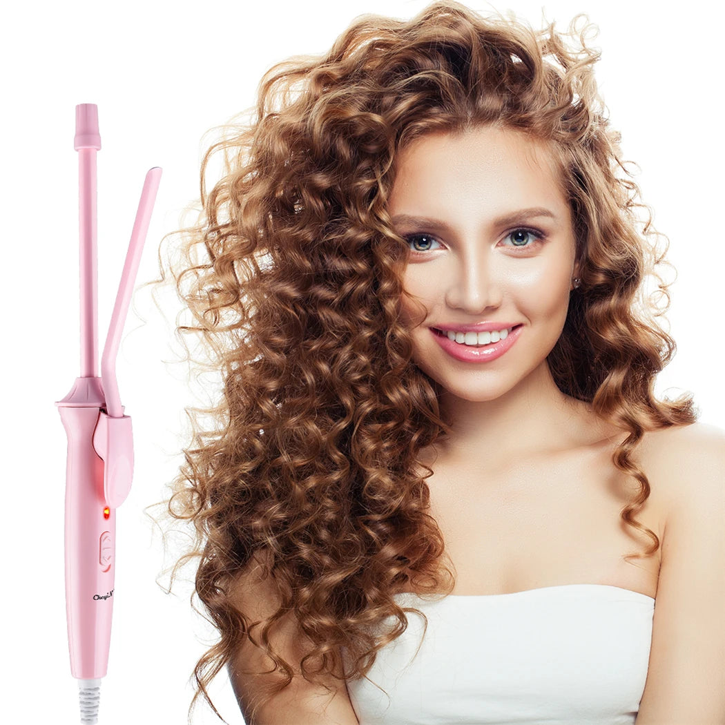 9mm Mini Hair Curling Iron for Professional Curls - Smarsty