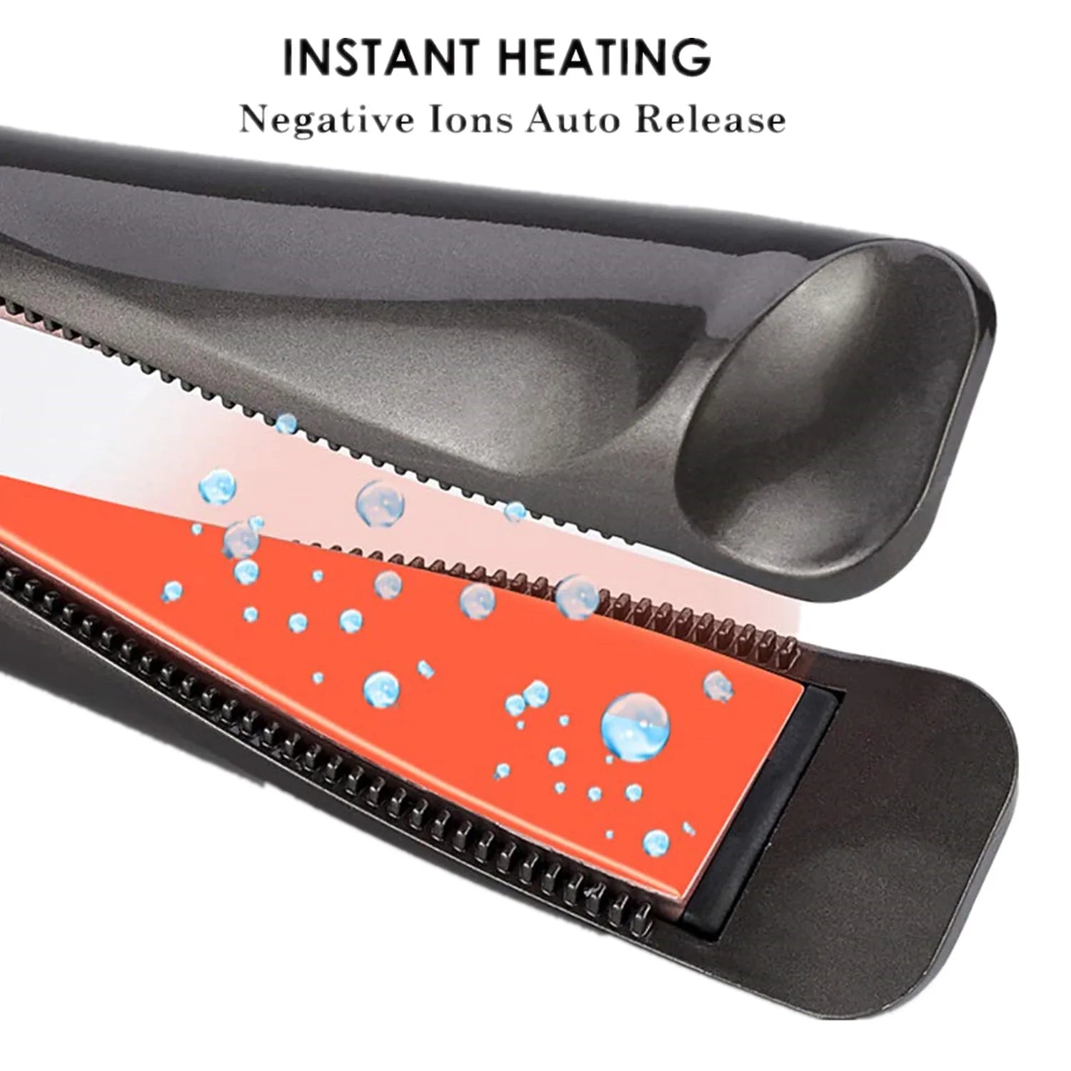2 in 1 Hair Straightener and Curler with Fast Heating - Smarsty