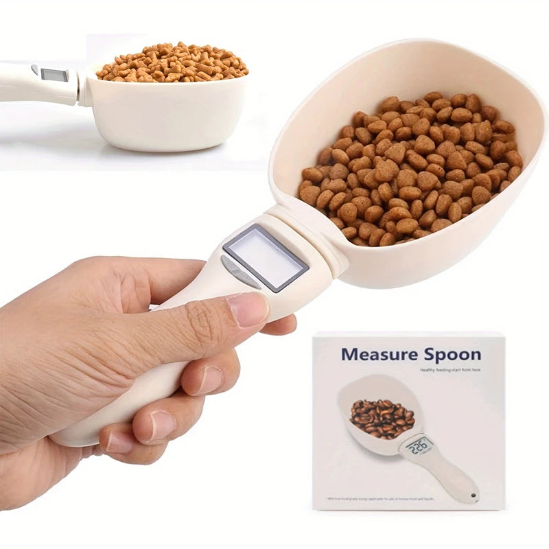 Digital Kitchen Measuring Spoon Scale for Accurate Pet Food - Smarsty