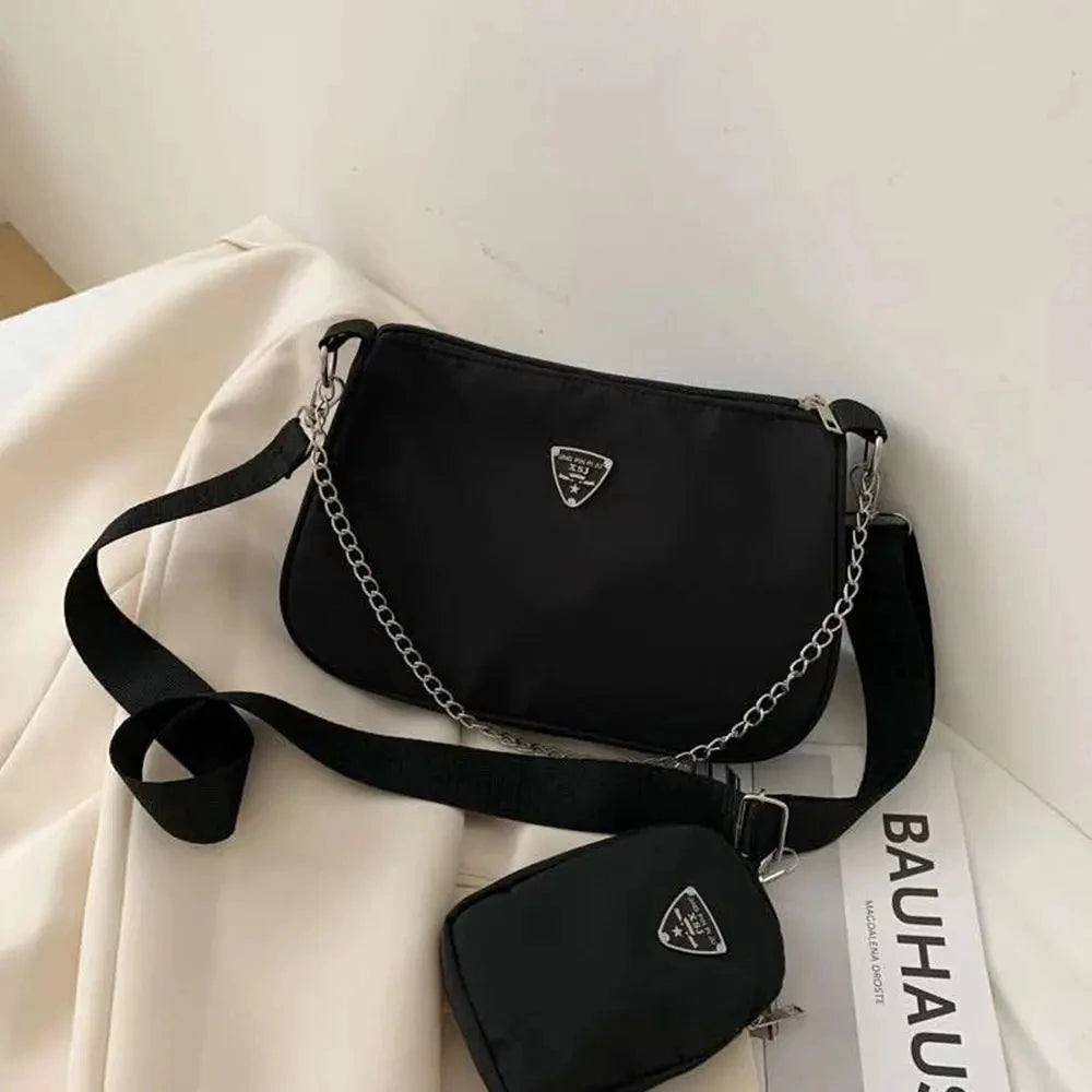 Nylon Crossbody Bag For Women Lightweight Portable Everyday - Smarsty