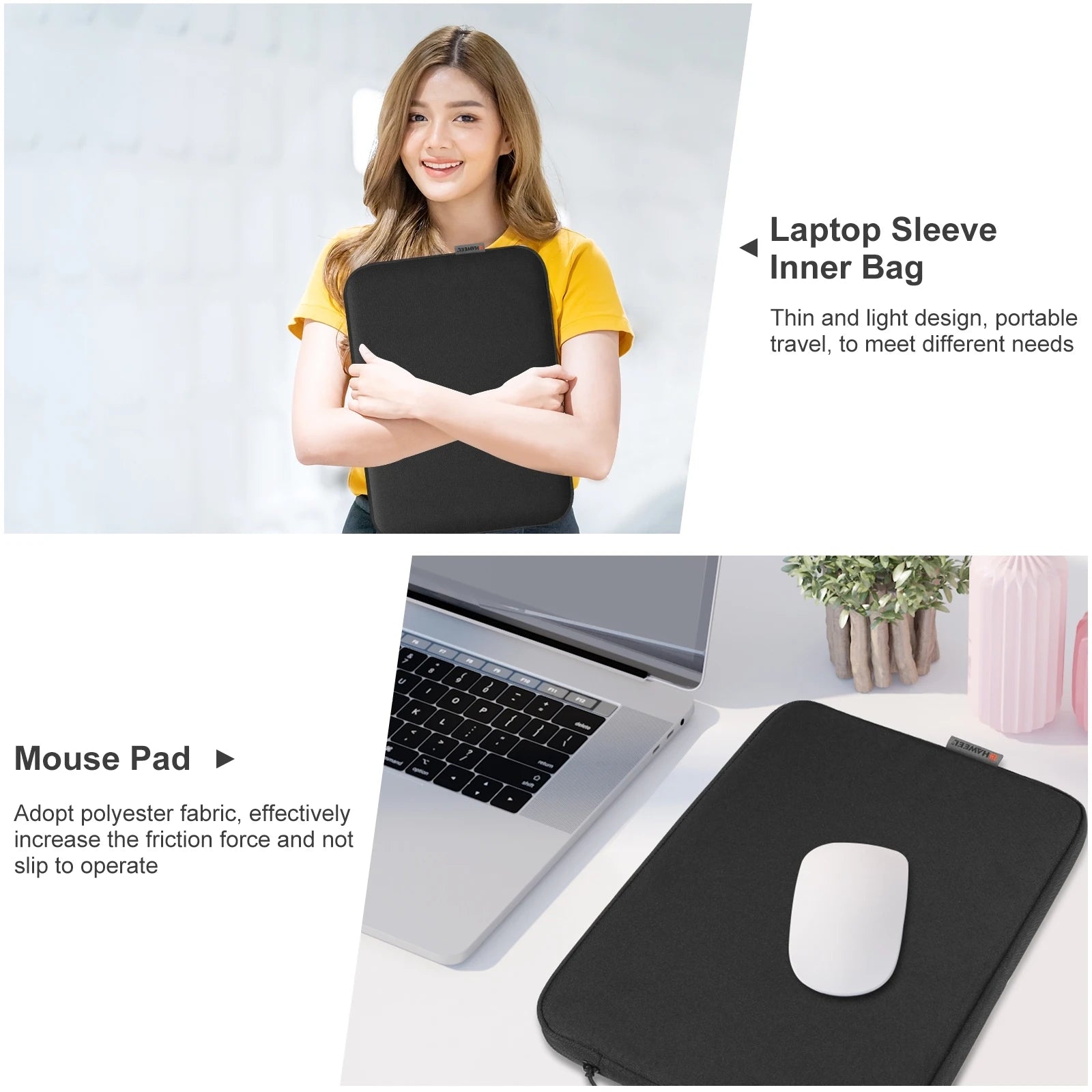 Laptop Sleeve 11 13 15 16 Inch Slim Protective Case