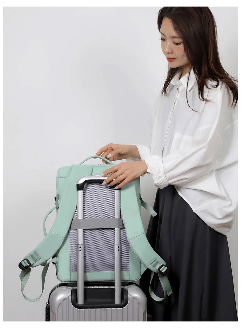 2025Men Women's Bag Large Capacity Journey Multifunction Backpack With Shoe Storage Multilayer Dry And Wet Separation Waterproof