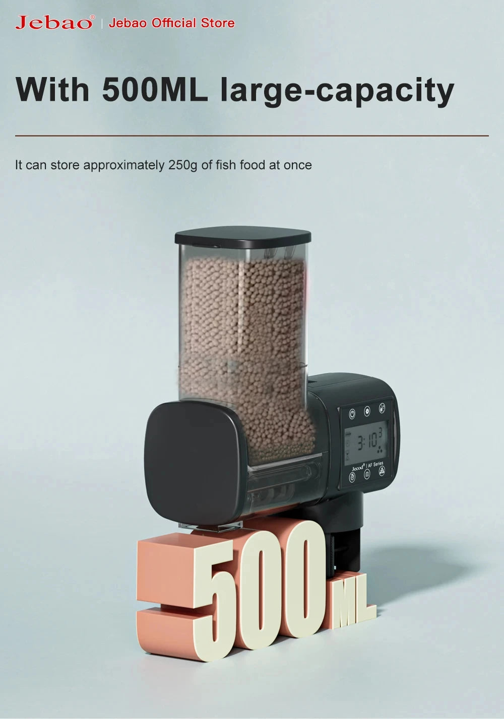 Intelligent Automatic Fish Feeder With WiFi Control - Smarsty
