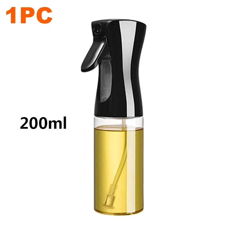200/300/500mlOil Spray Plastic Household Kitchen Oil Spray Bottle Nebulizing Mist Filling Cooking Dual Use BBQ Camping Dispenser by Smarsty