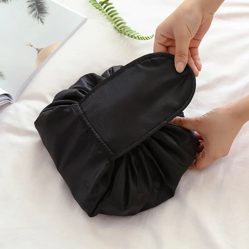 Waterproof Drawstring Cosmetic Bag Travel Makeup Organizer - Smarsty