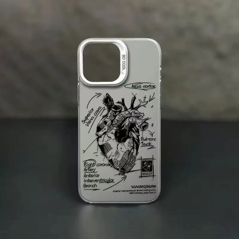 Cardiovascular Heart Medical iPhone Case Anti Drop Cover - Smarsty