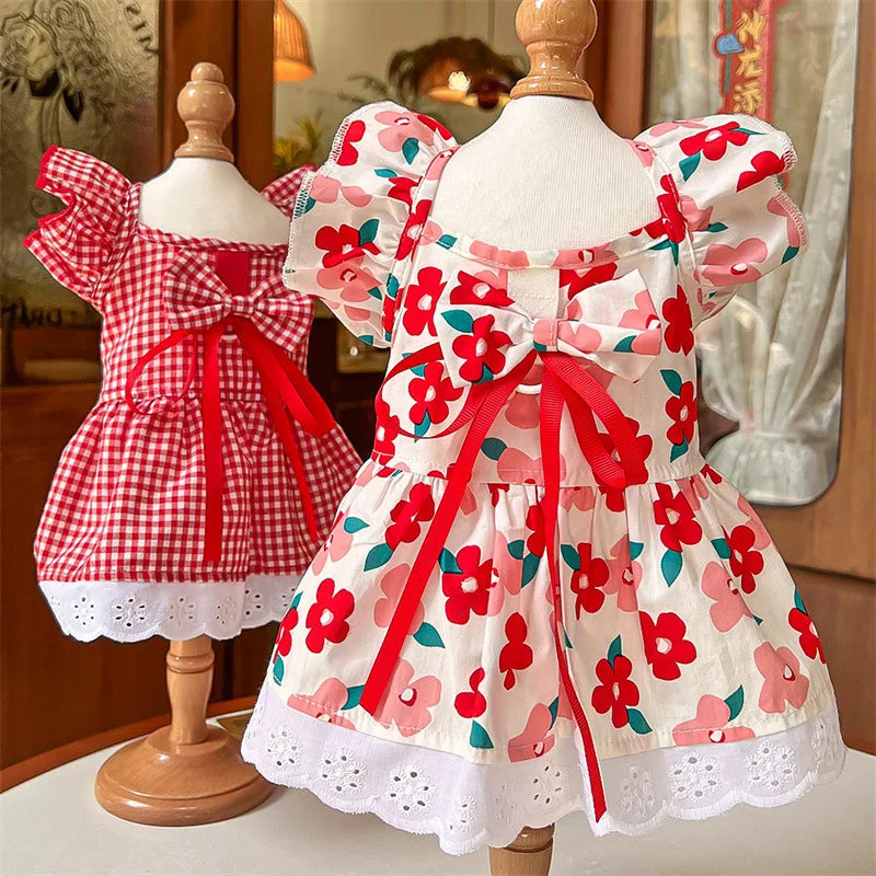 Floral Summer Pet Dress for Dogs and Cats - Smarsty