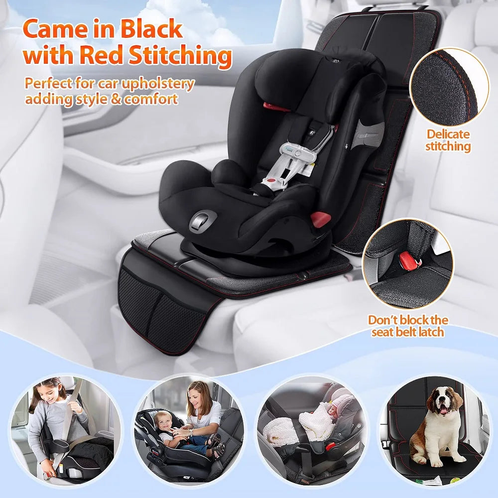 Car Seat Cover Protector For Kids Universal Rear Seat - Smarsty