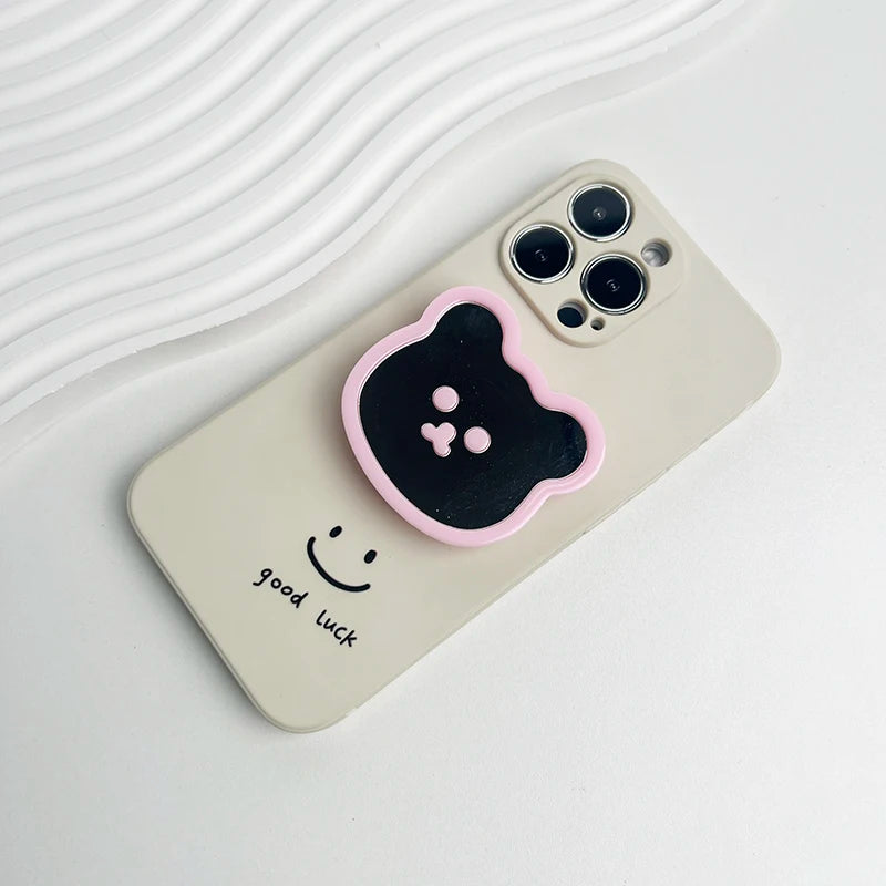 Bear Mirror Magnetic MagSafe Phone Grip With Expanding Stand - Smarsty