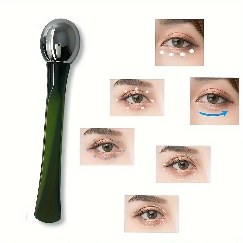 Gold Alloy Eye Roller Massage Stick for Anti-Wrinkle Care - Smarsty