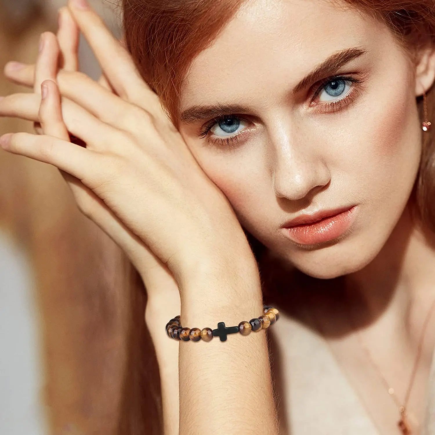 Natural Stone Beads Meditation Bracelet for Yoga - Smarsty