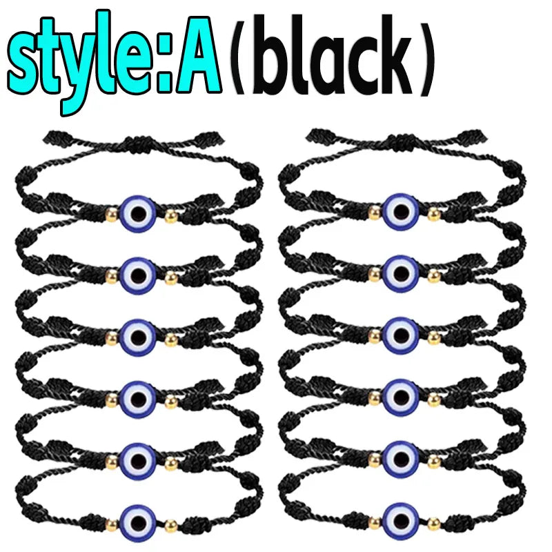 Lucky Red Rope Evil Eye Bracelet for Protection - Smarsty