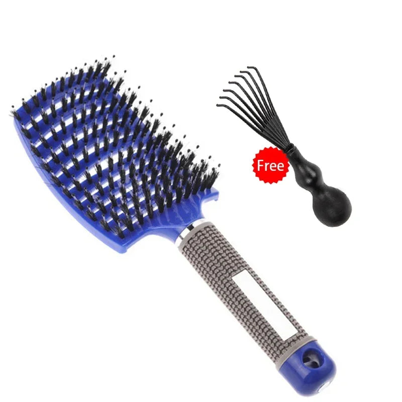 Detangling Hair Brush for Curly Hair Styling - Smarsty