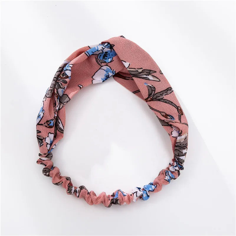 Bohemian Print Headbands For Women Vintage Turban Comfort - Smarsty