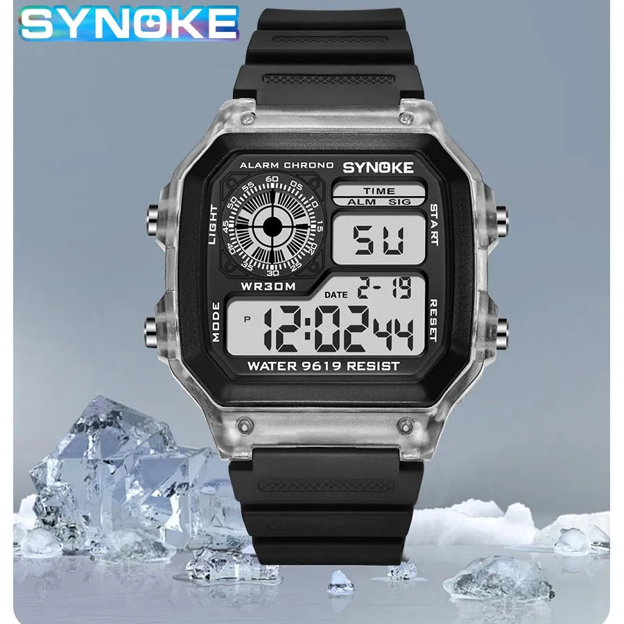 Waterproof Luminous Digital Sports Watch for Men and Women - Smarsty