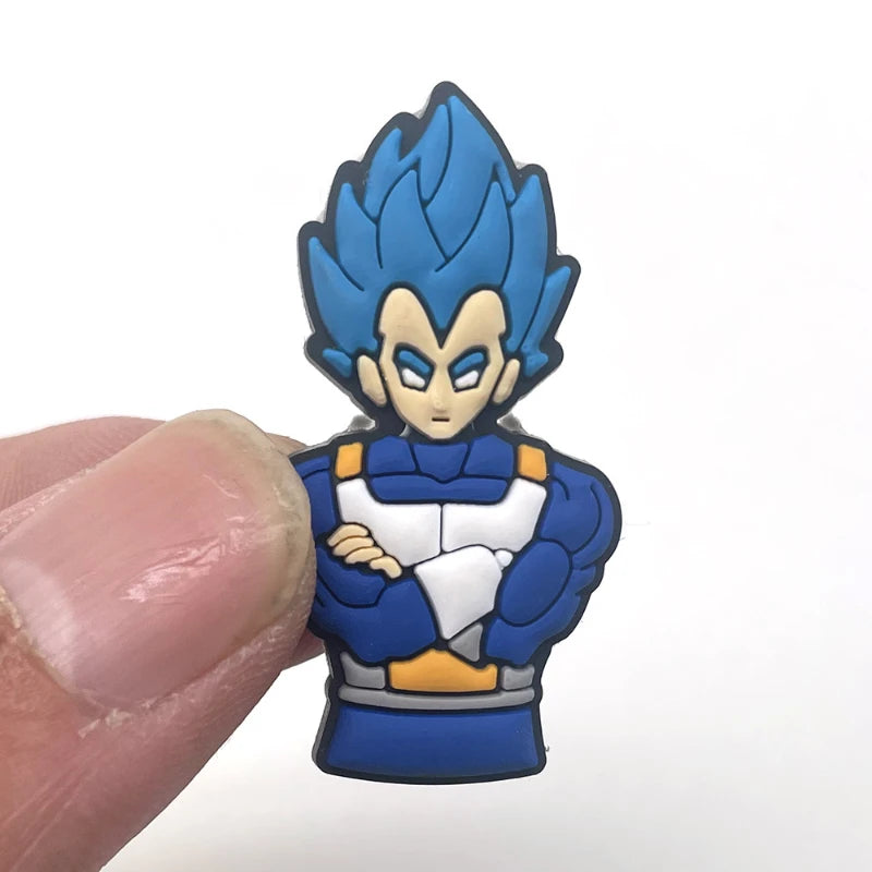 New JIBBITZ Dragon Ball Shoe Charm For Clogs PVC Waterproof Sandals Decorate Buckle Decorations Accessories Toys Gift