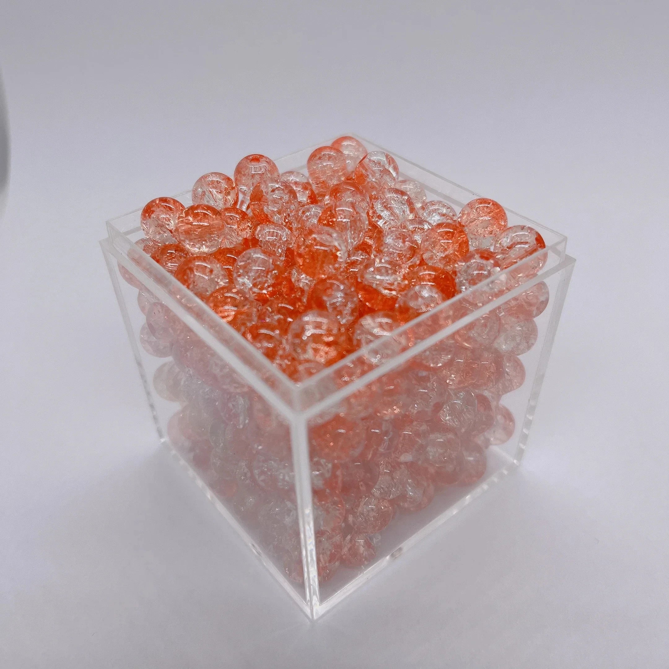 8mm Multicolor Glass Beads for Handmade Jewelry - Smarsty