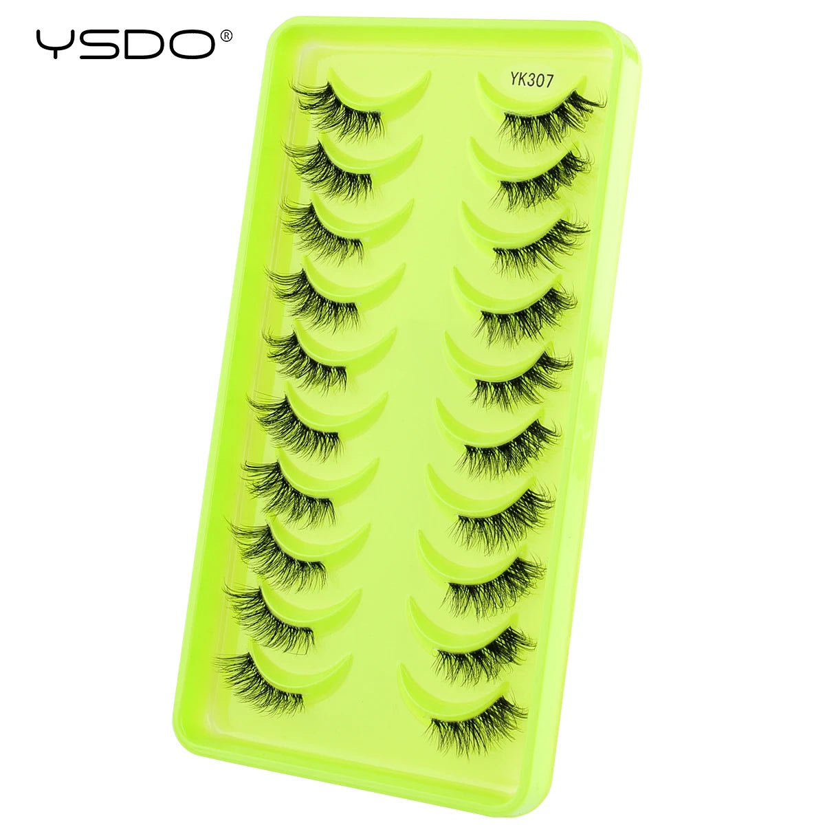 YSDO Natural Full Cat Eye False Eyelashes 3D Effect - Smarsty
