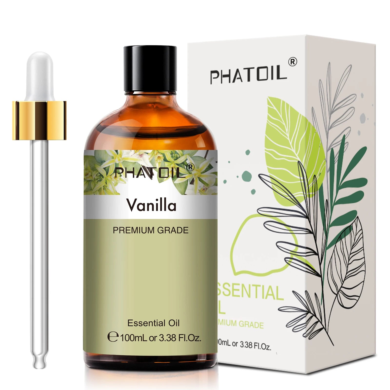 PHATOIL 100ml Essential Oil Set for Aromatherapy Diffusers - Smarsty