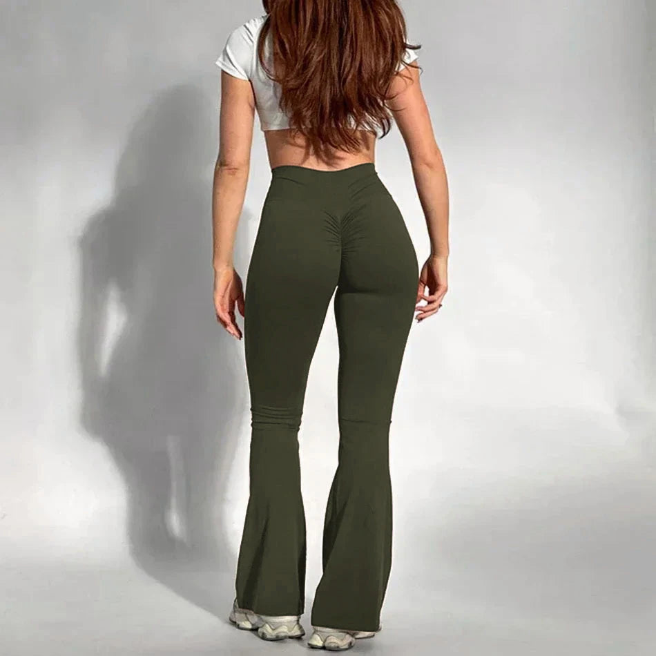 High Waist Workout Yoga Leggings Fitness Butt Lifting Scrunch Butt Sports Gym Pants Women - Smarsty