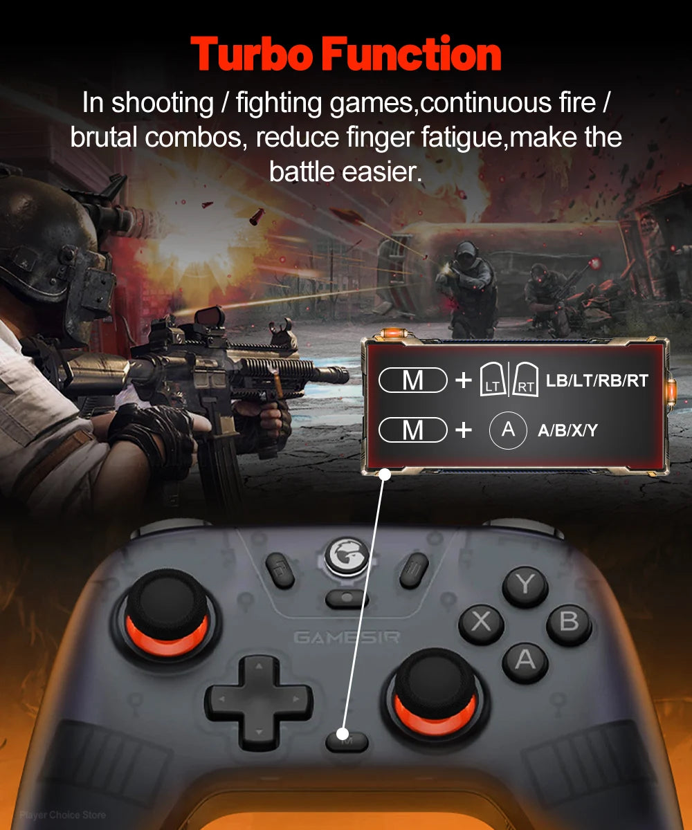GameSir Nova Lite Gamepad for Nintendo Switch and PC - Smarsty
