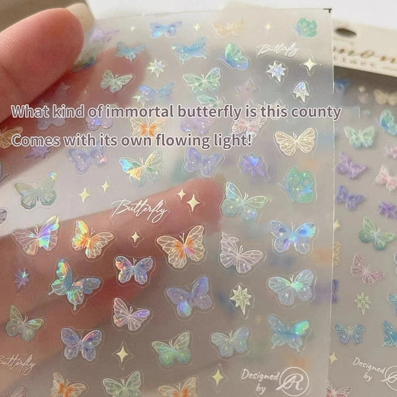 Colorful Butterfly Nail Art Stickers for Stunning Designs - Smarsty