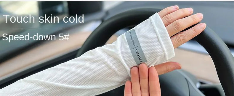 Men's Large UV Protection Ice Sleeves for Summer Outdoor - Smarsty