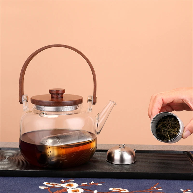 Tea Strainer Stainless Steel Tea Infuser Tea Leaves Spice Seasoning Ball Strainer Teapot Fine Mesh Coffee Filter Teaware - Smarsty