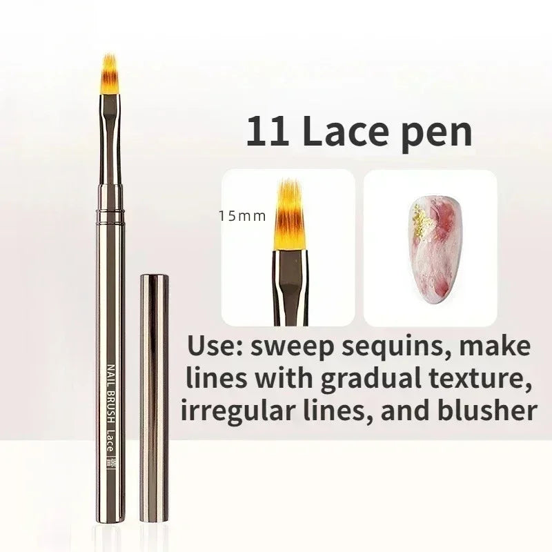 Professional Nail Art Liner Brushes for Precision Designs - Smarsty