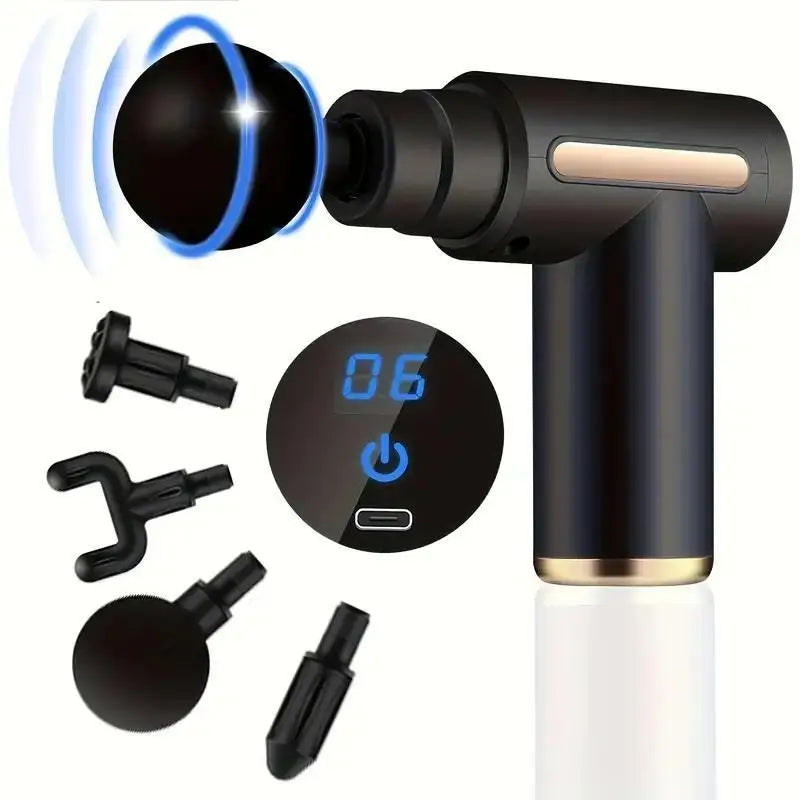 Portable Vibration Massage Gun for Deep Muscle Relaxation - Smarsty