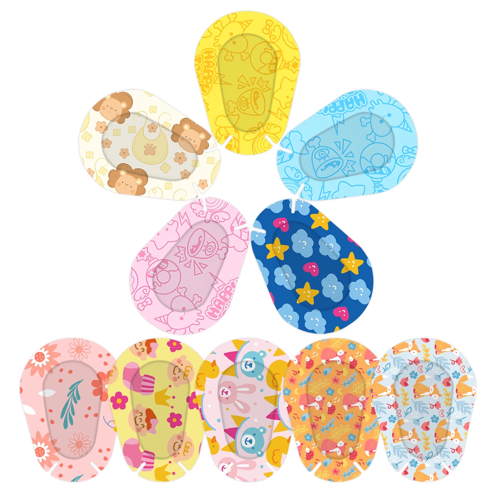 Cartoon Eye Patch Set for Kids Vision Care - Smarsty