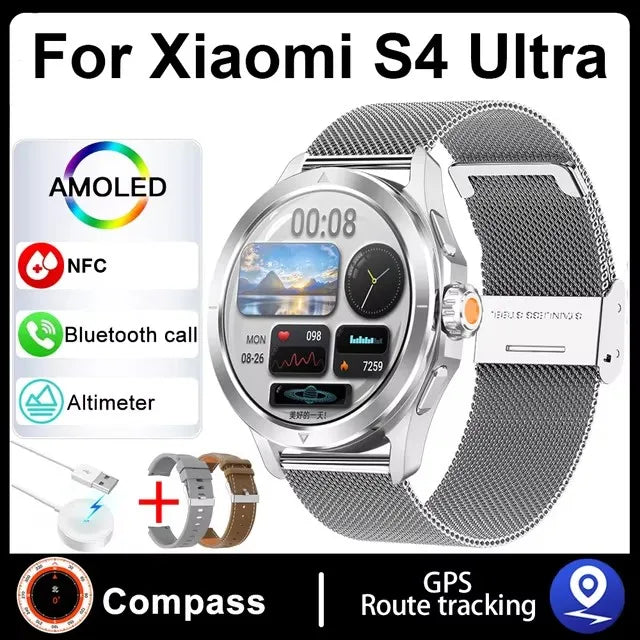 Xiaomi S4 Ultra Smart Watch With GPS Waterproof Sports Features - Smarsty