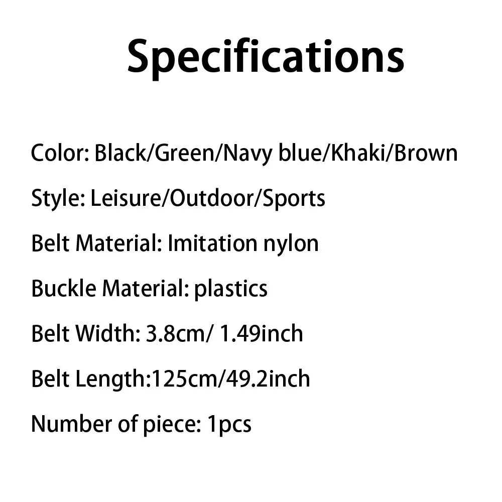 Men's Multi Function Tactical Canvas Belt with Compass - Smarsty