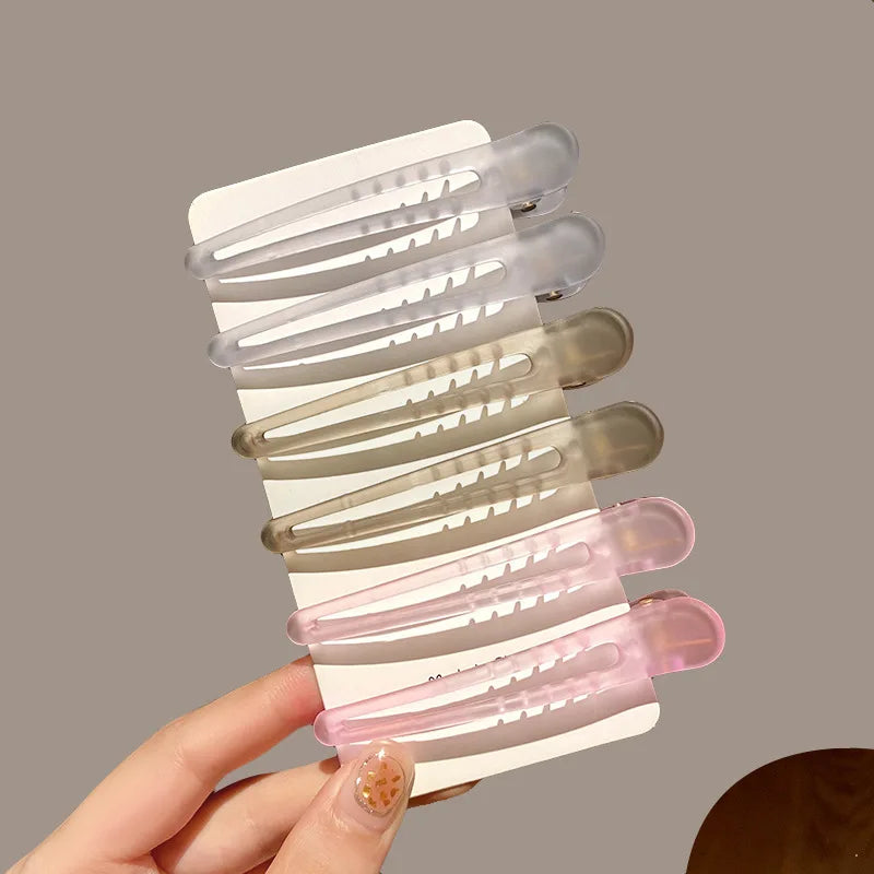 Professional Plastic Hairdressing Duckbill Clips for Styling - Smarsty