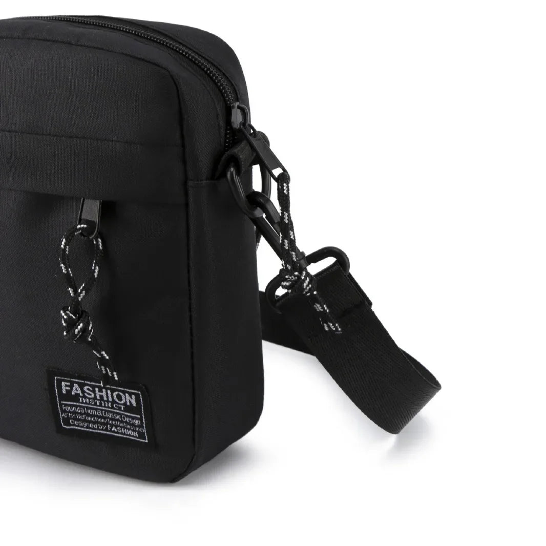 Compact Square Crossbody Bag With Oxford Cloth Durability - Smarsty