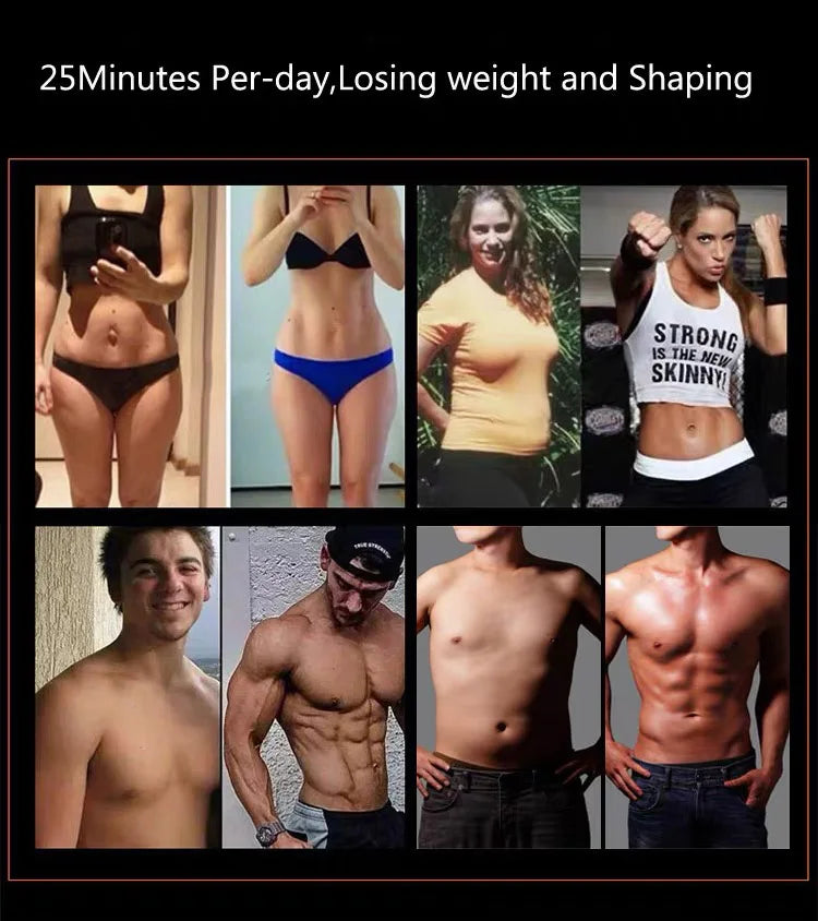 Wireless Muscle Stimulator Pads for Body Slimming - Smarsty