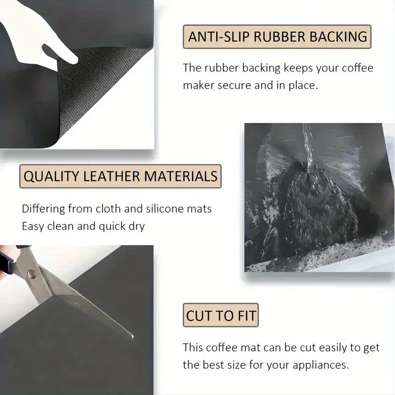 Absorbent Leak Proof Pet Feeding Mat for Easy Cleaning - Smarsty