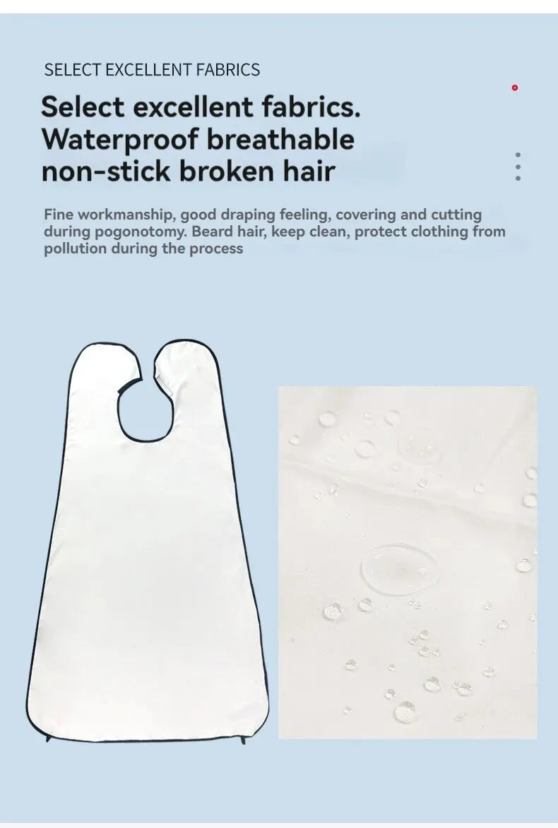 Versatile Shaving Bib for Easy Beard Styling - Smarsty
