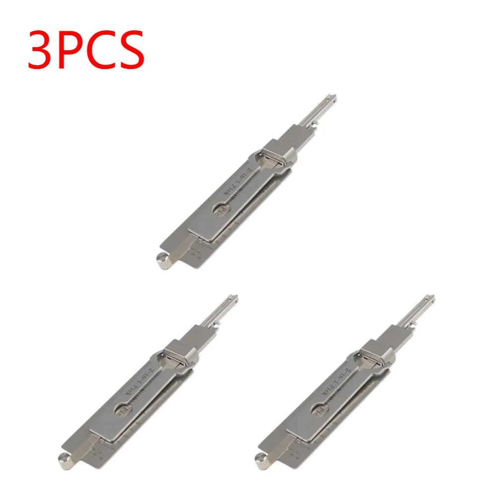 1-4pcs SS001 Key Decoder Tool Pickup Hand Tool Stainless Steel Precision Tool O-ring Pickup Kit Maintenance Repair Kit 