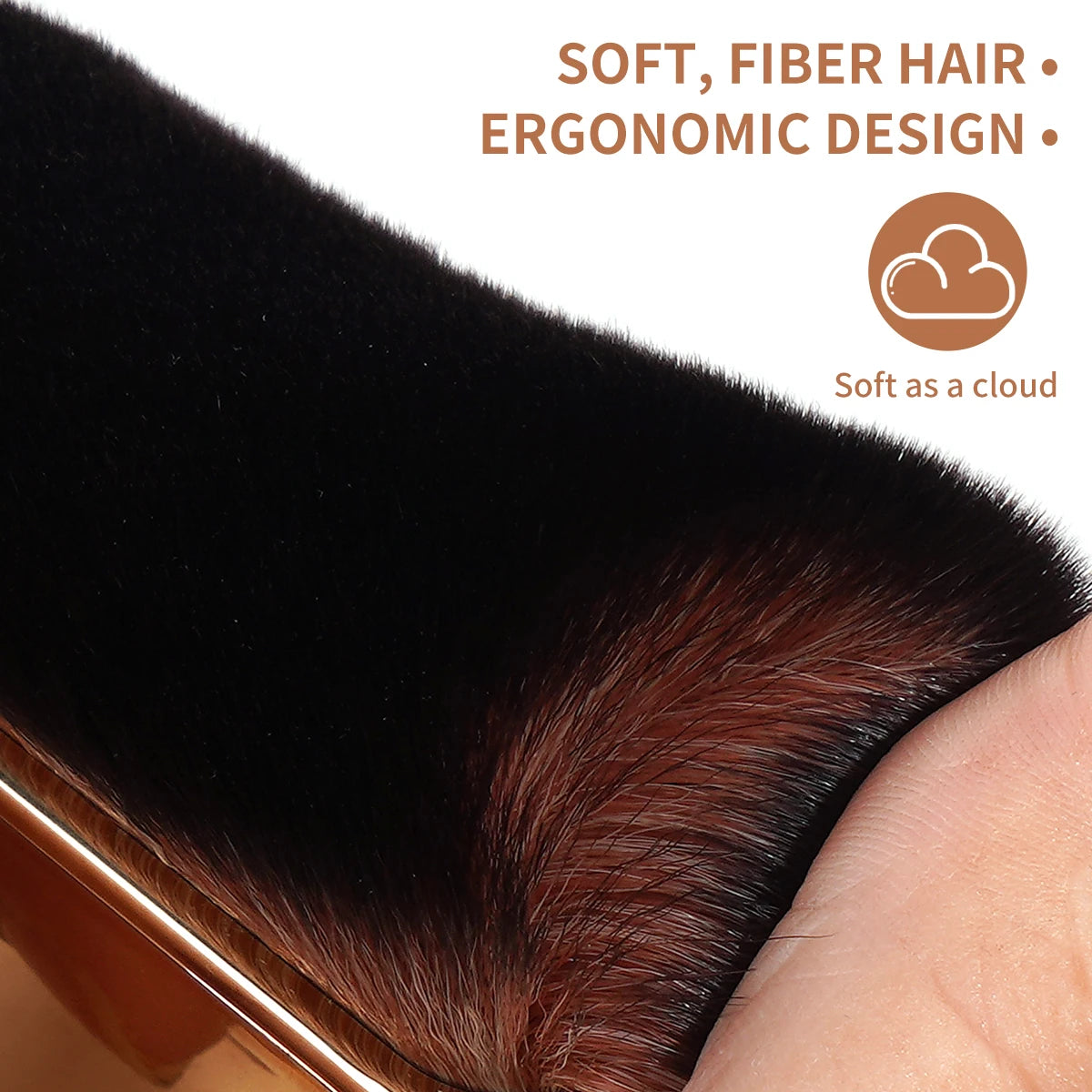 MAANGE Large Makeup Brush for Flawless Liquid Foundation Application - Smarsty