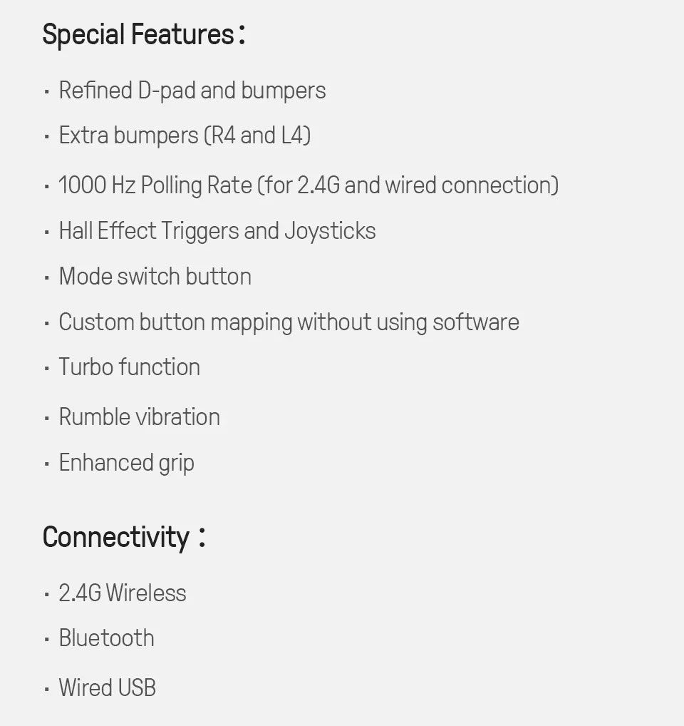 8BitDo Ultimate 2C Wireless Gaming Controller with Hall Effect - Smarsty
