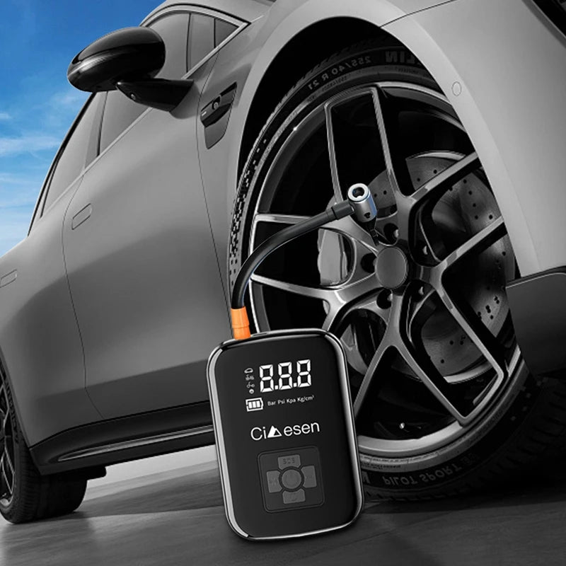 Cordless Wireless Air Pump Portable Tire Inflator 150 PSI - Smarsty