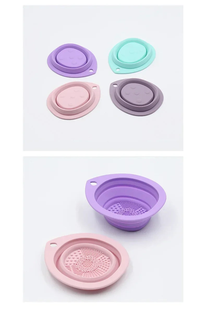 Silicone Makeup Brush Cleaner with Folding Design - Smarsty
