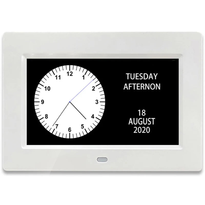 Digital LED Calendar Clock with 12 Alarms and Multi-Language Display - Smarsty