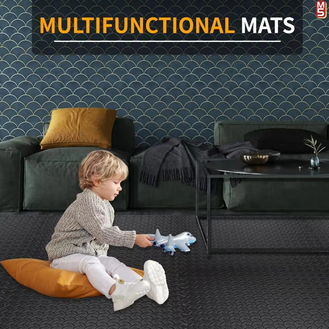 EVA Foam Puzzle Exercise Mat for Home Gym - Smarsty