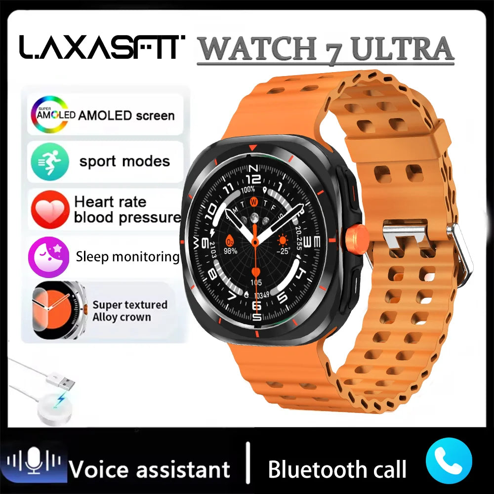 LAXASFIT GT7 Ultra Smart Watch for Fitness Tracking - Smarsty