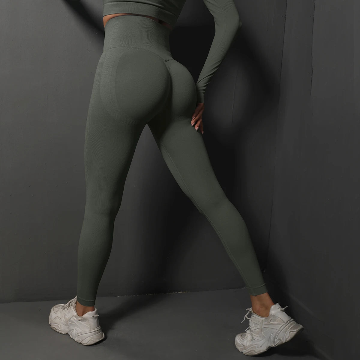 Seamless Gym Leggings Women Yoga Pants Sexy High Waist Booty Lifting Leggings Pants Women Sports Clothing Fitness Wear - Smarsty