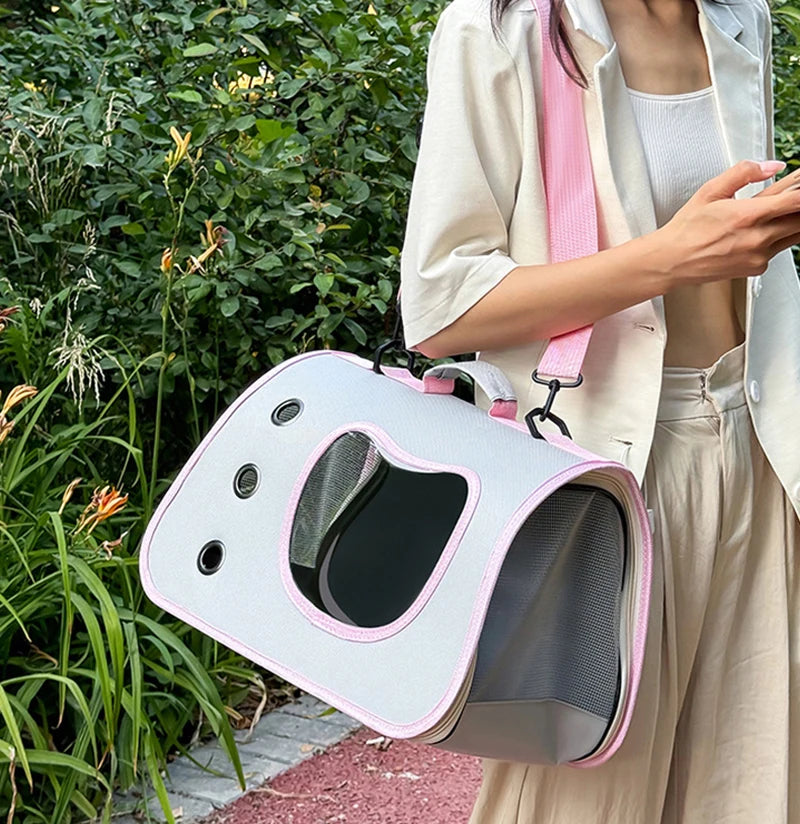Portable Pet Carrier Bag for Small Dogs and Cats - Smarsty
